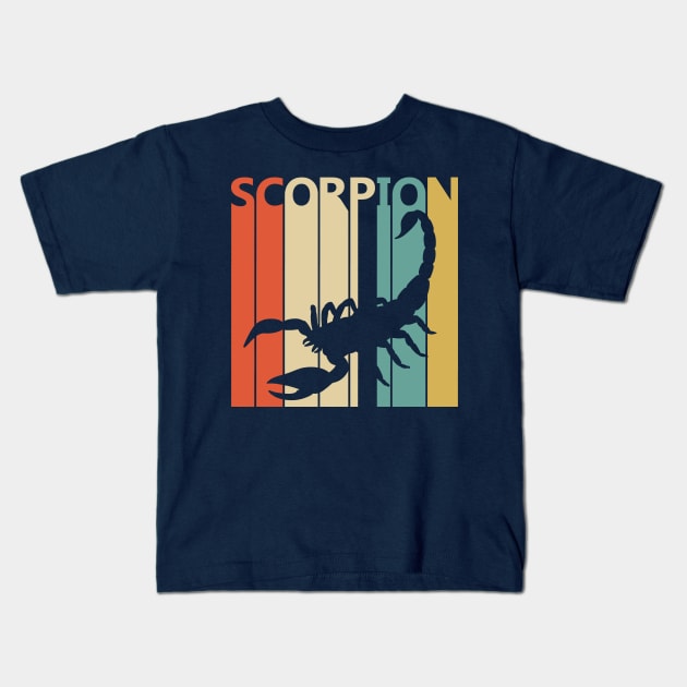 Vintage 1980s Scorpion Animal Gift Kids T-Shirt by GWENT